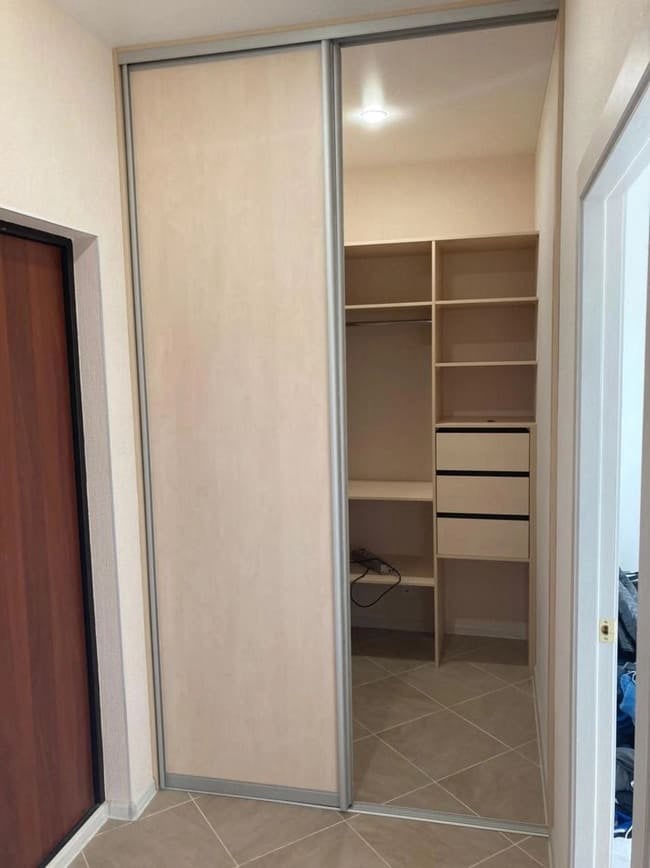 Гардеробные на заказ Ступино